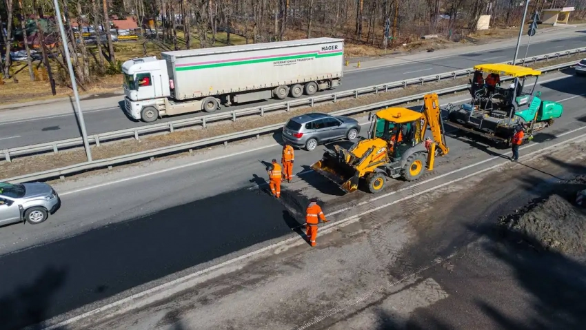 На Одесчине пообещали закончить ремонт трассы Киев Одесса до конца марта