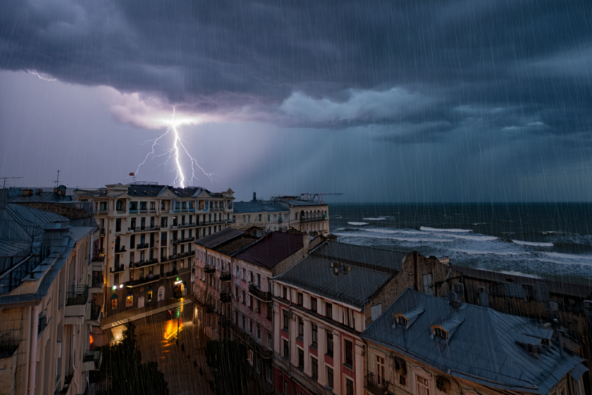 В Одессе аномальная жара сменится резким похолоданием и грозами с градом