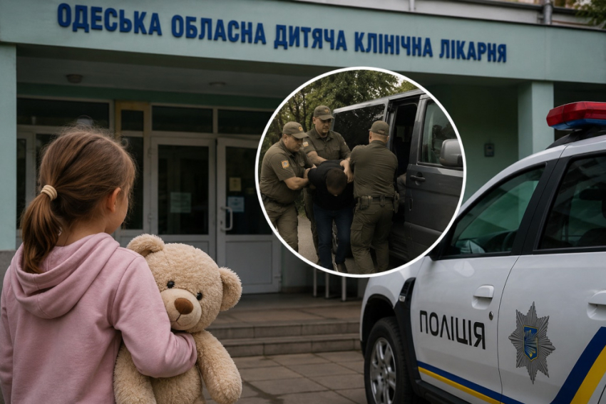 «Ударил головой о бетон»: в Одессе мужчина избил 9-летнюю дочь и выкрал ее из больницы