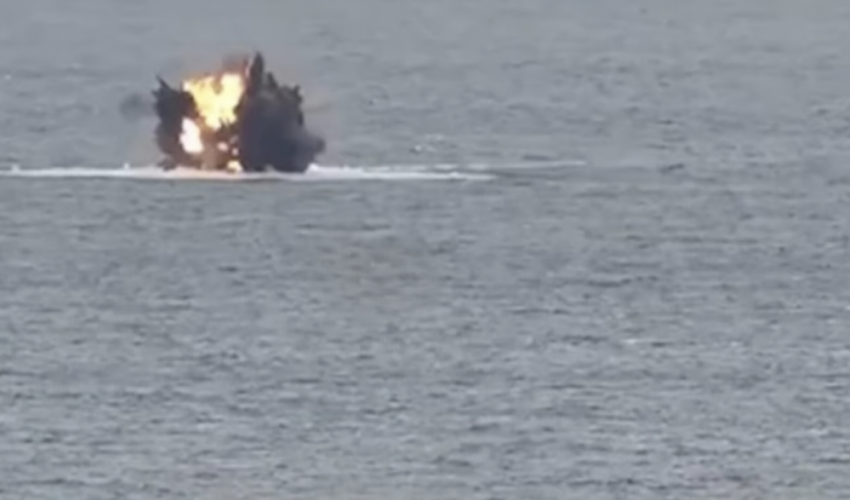 ВСУ заявили о применении Россией морских дронов у Одессы