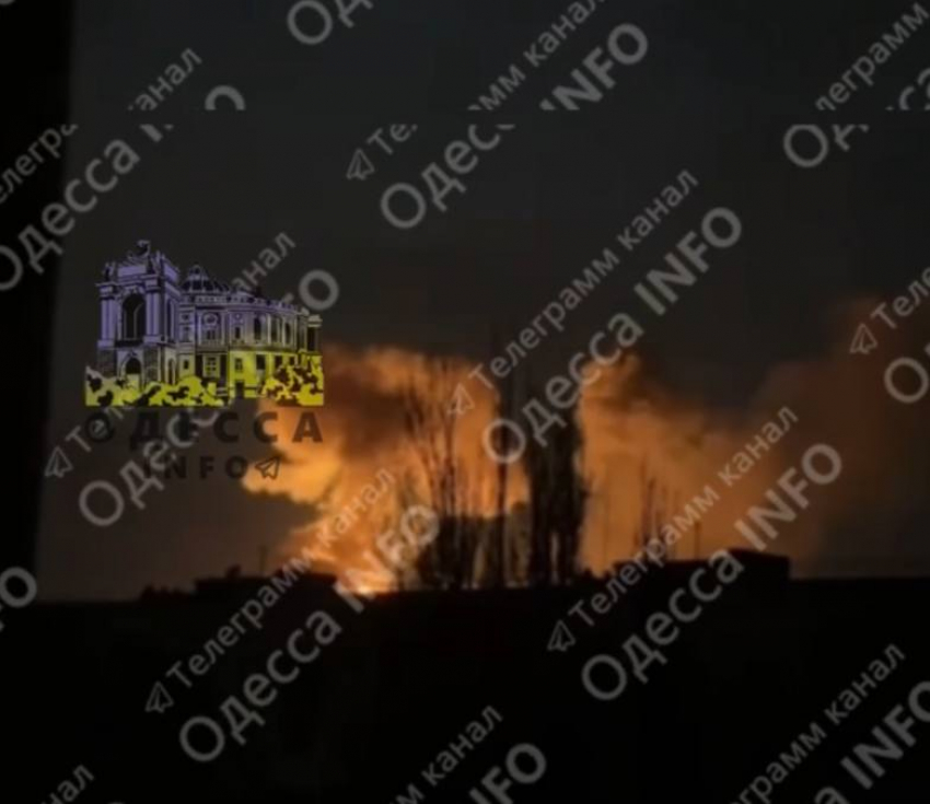 Одесса содрогнулась от взрывов прошедшей ночью