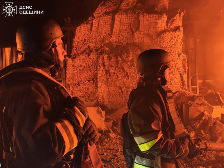 Турецкие моряки сняли на видео взрыв в одесском порту