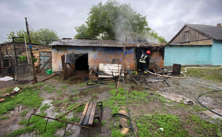 Под Одессой сгорели двое детей 