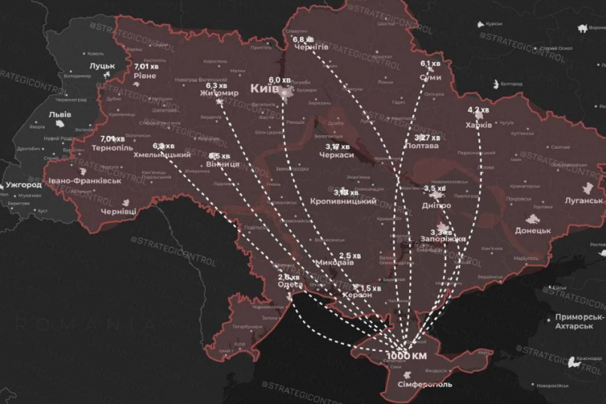 Российская ракета «Циркон» может уничтожить объекты ВСУ в Одессе за 2,6 минуты