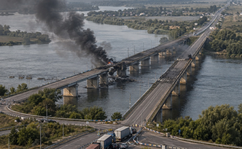 ВС РФ поразили два автомобильных моста через Днестр в районе Маяков