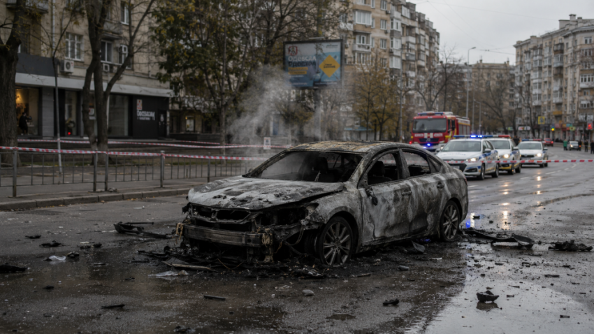 Погибший при взрыве машины в Одессе оказался ветераном МВД 